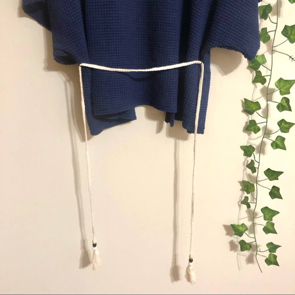 Free People Caravan Waffle Knit Kimono - Picture 7 of 10